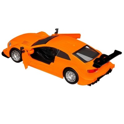 Машина "АВТОПАНОРАМА" Audi RS 5 DTM, оранжевый, 1/43, инерция, в/к 17,5*12,5*6,5 см