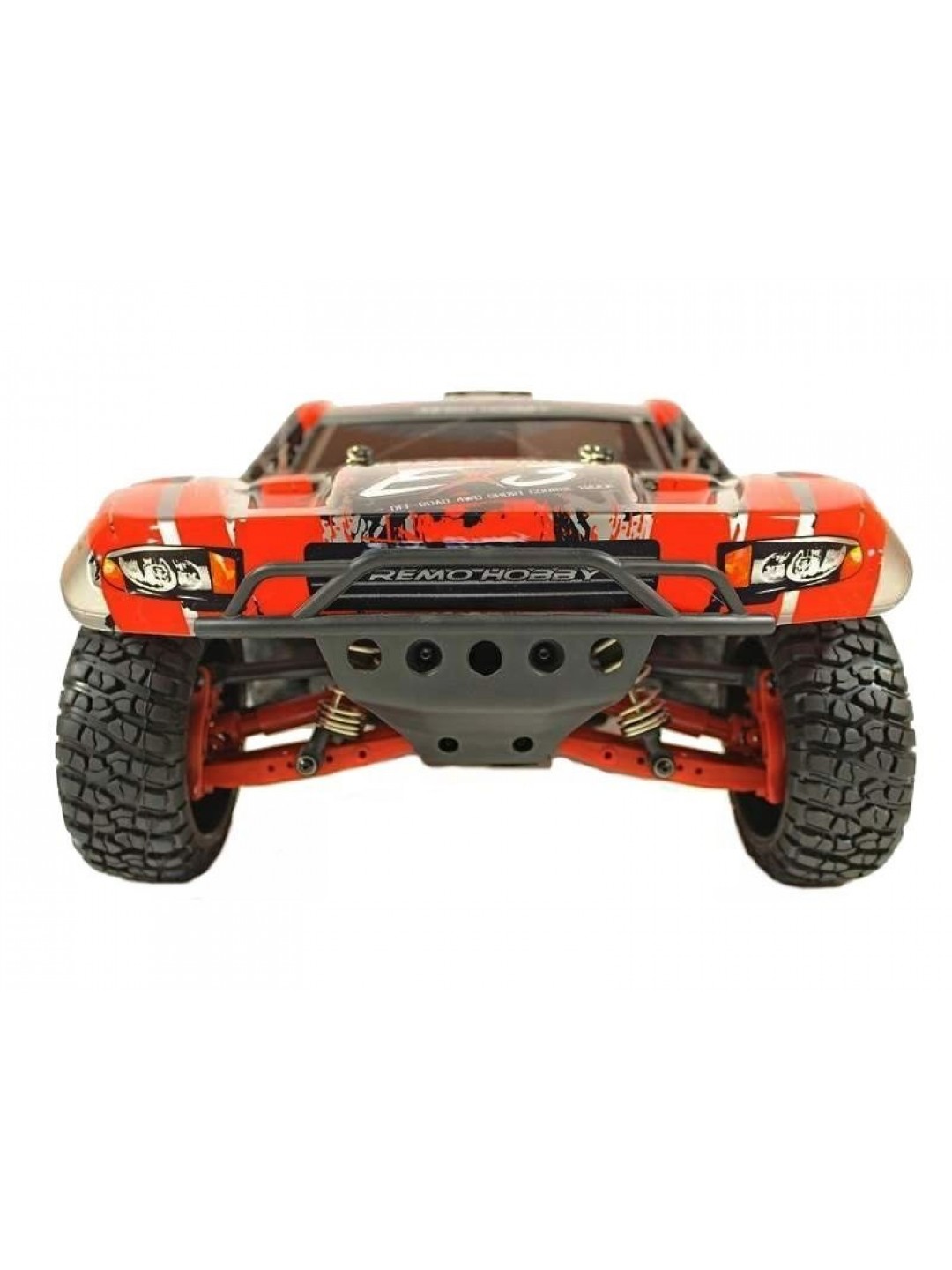 Радиоуправляемый шорт-корс Remo Hobby EX3 UPGRADE (красный) 4WD 2.4G 1/10 RTR