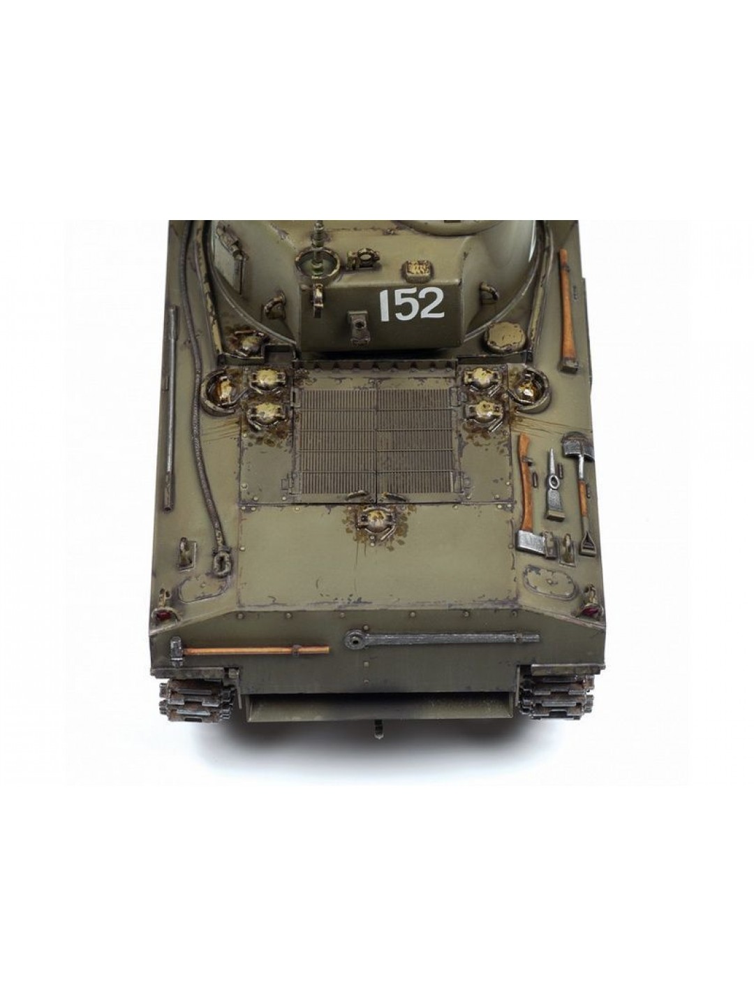 Сборная модель ZVEZDA Американский средний танк М4А2 "Шерман", 1/35