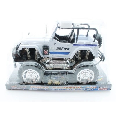 Машина инерционная Bigfoot 6803A/B/C "Jeep Wrangler Cabrio" цвет в асс. п/к