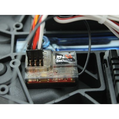 Радиоуправляемый монстр Remo Hobby Dinosaurs Master TWINS MOTOR (красный) 4WD 2.4G 1/8 RTR
