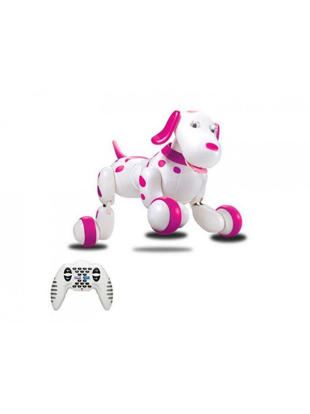 Радиоуправляемая робот-собака HappyCow Smart Dog 2.4G (розовая)
