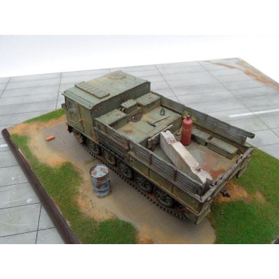 Сборная модель AVD Средний артиллерийский тягач АТС-59Г, 1/43