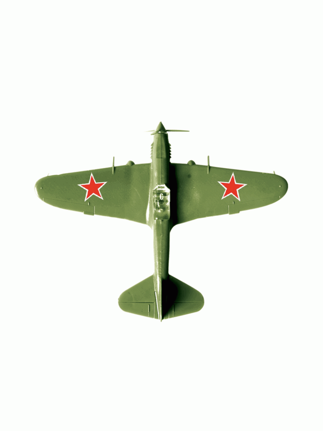 Сборная модель ZVEZDA Штурмовик Ил-2 обр. 1941г, 1/144