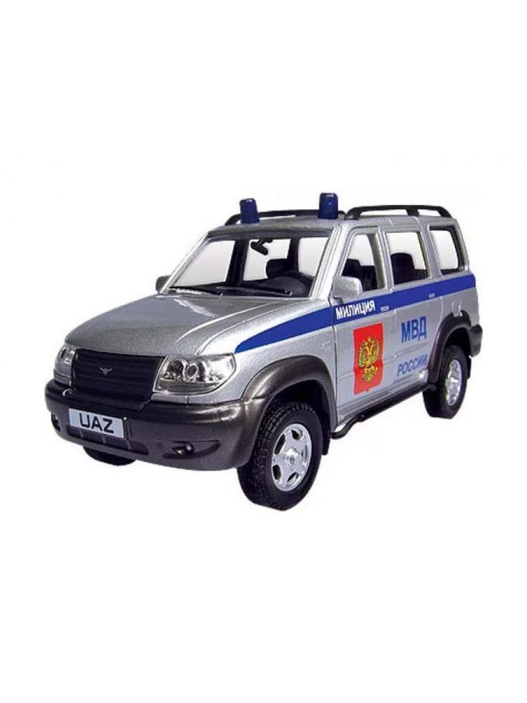 Машина Autotime "UAZ PATRIOT" полиция 1:43