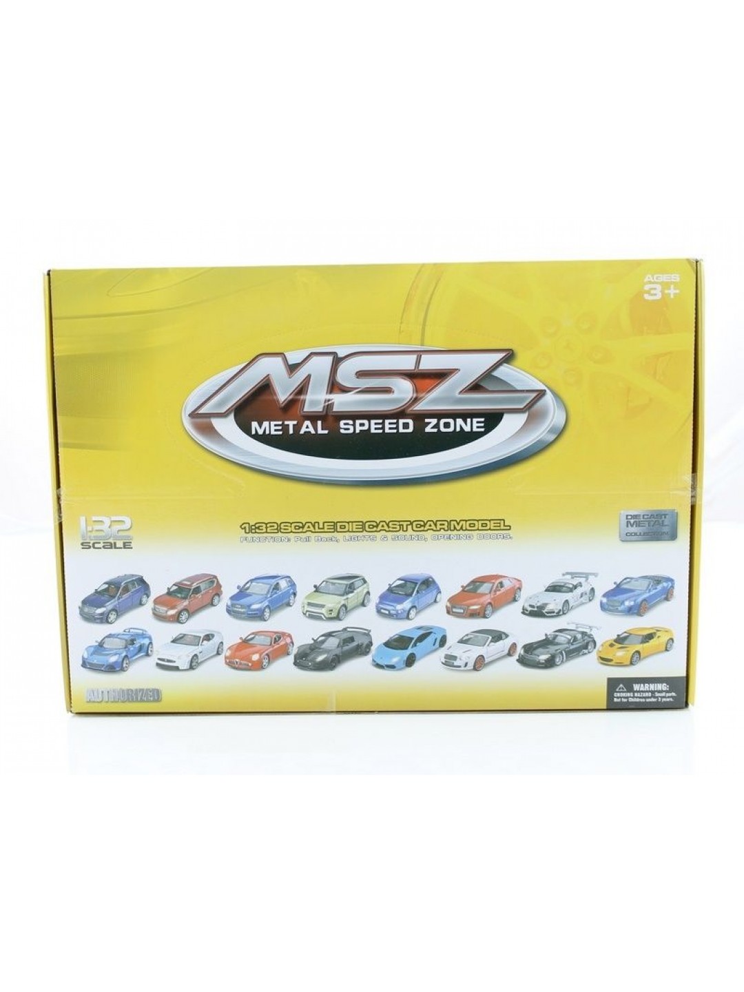 Машина 1:32 Mercedes-Benz ML63 AMG свет, звук, инерция 15см (1/12шт) б/к