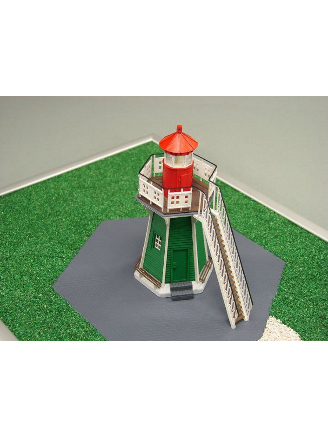 Сборная картонная модель Shipyard маяк Bunthauser Spitze Lighthouse (№54), 1/87