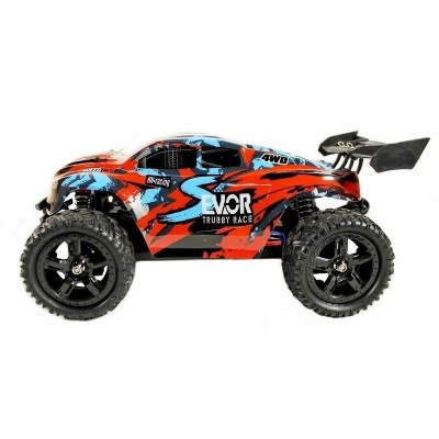 Радиоуправляемая трагги Remo Hobby S EVO-R Brushless (красная) 4WD 2.4G 1/16 RTR