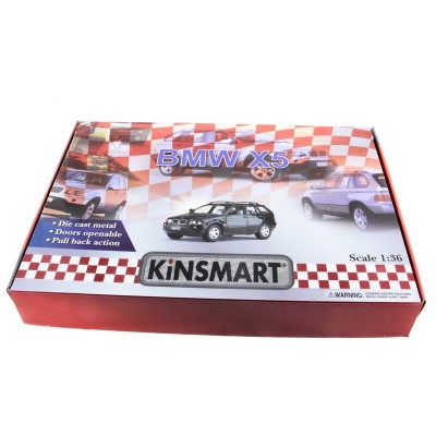 Машина Kinsmart 1:36 BMW X5 инерция (1/12шт.) б/к