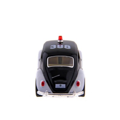 Машина Kinsmart  Volkswagen Classical Beetle (Police) инерция (1/12шт.) 1:32 б/к