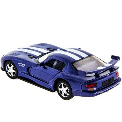 Машина Kinsmart 1:36 Dodge Viper GTSR инерция (1/12шт.) б/к