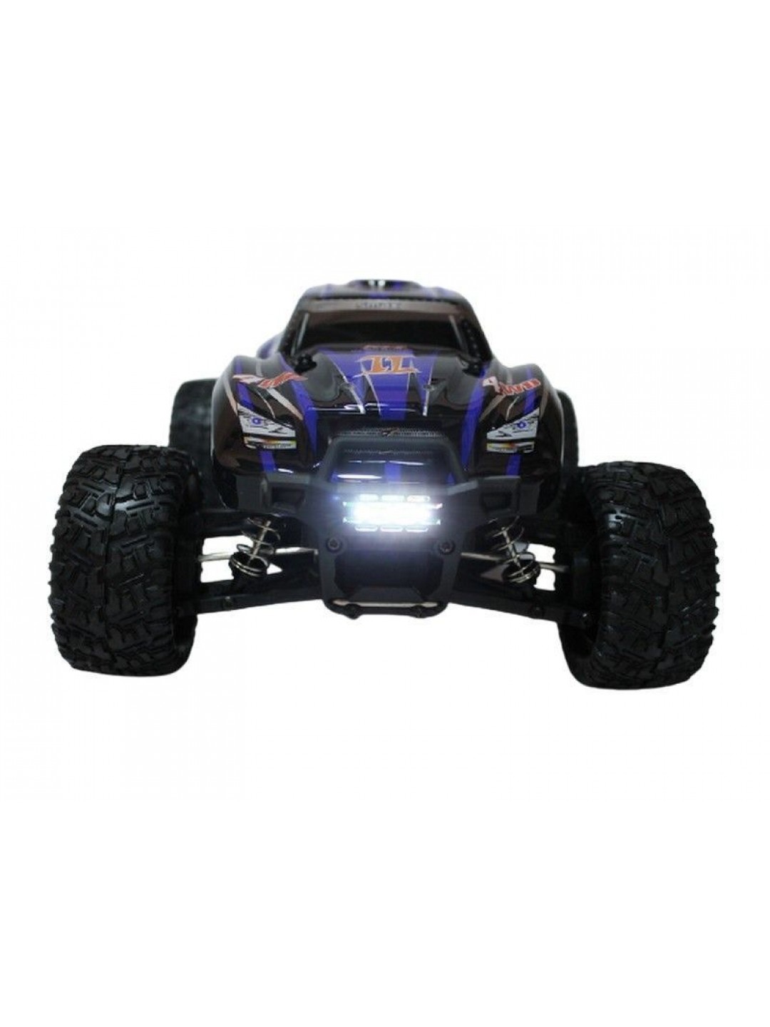 Радиоуправляемый монстр Remo Hobby SMAX Brushless V2.0 (синий) 4WD 2.4G 1/16 RTR
