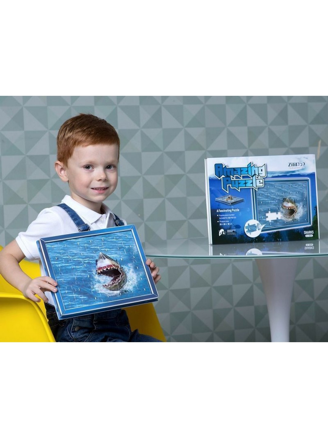 3D картина АКУЛЫ