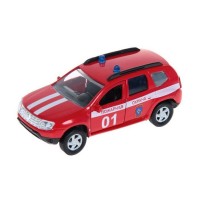 Машина Autotime "RENAULT DUSTER" пожарная охрана 1:38 Машина Autotime "RENAULT DUSTER" пожарная охрана 1:38