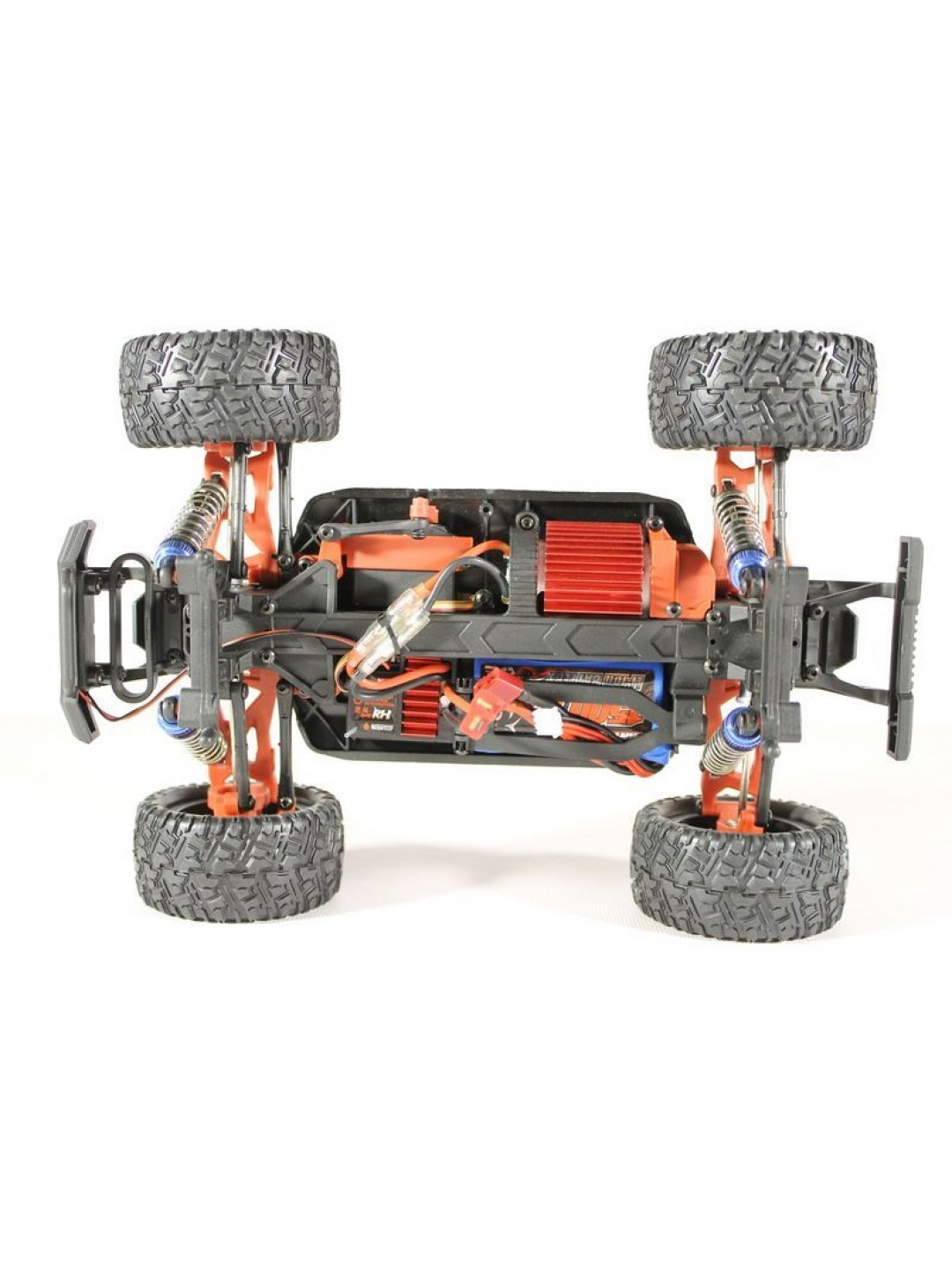 Радиоуправляемый монстр Remo Hobby SMAX UPGRADE V2.0 (красный) 4WD 2.4G 1/16 RTR