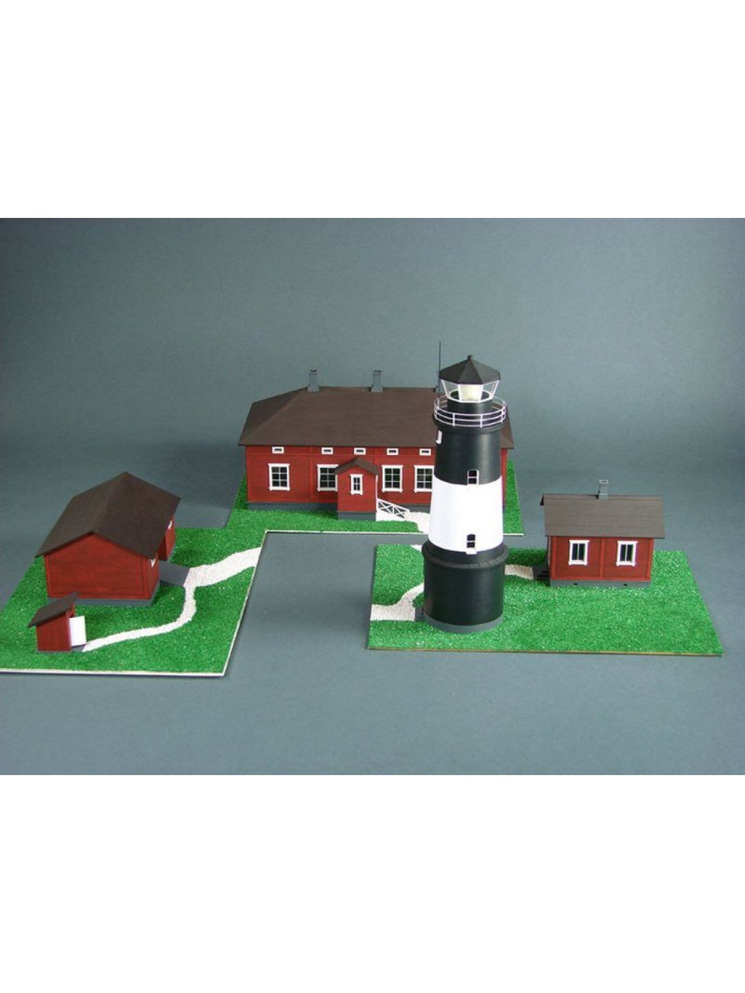 Сборная картонная модель Shipyard маяк Lighthouse Ulkokalla (№18), 1/72