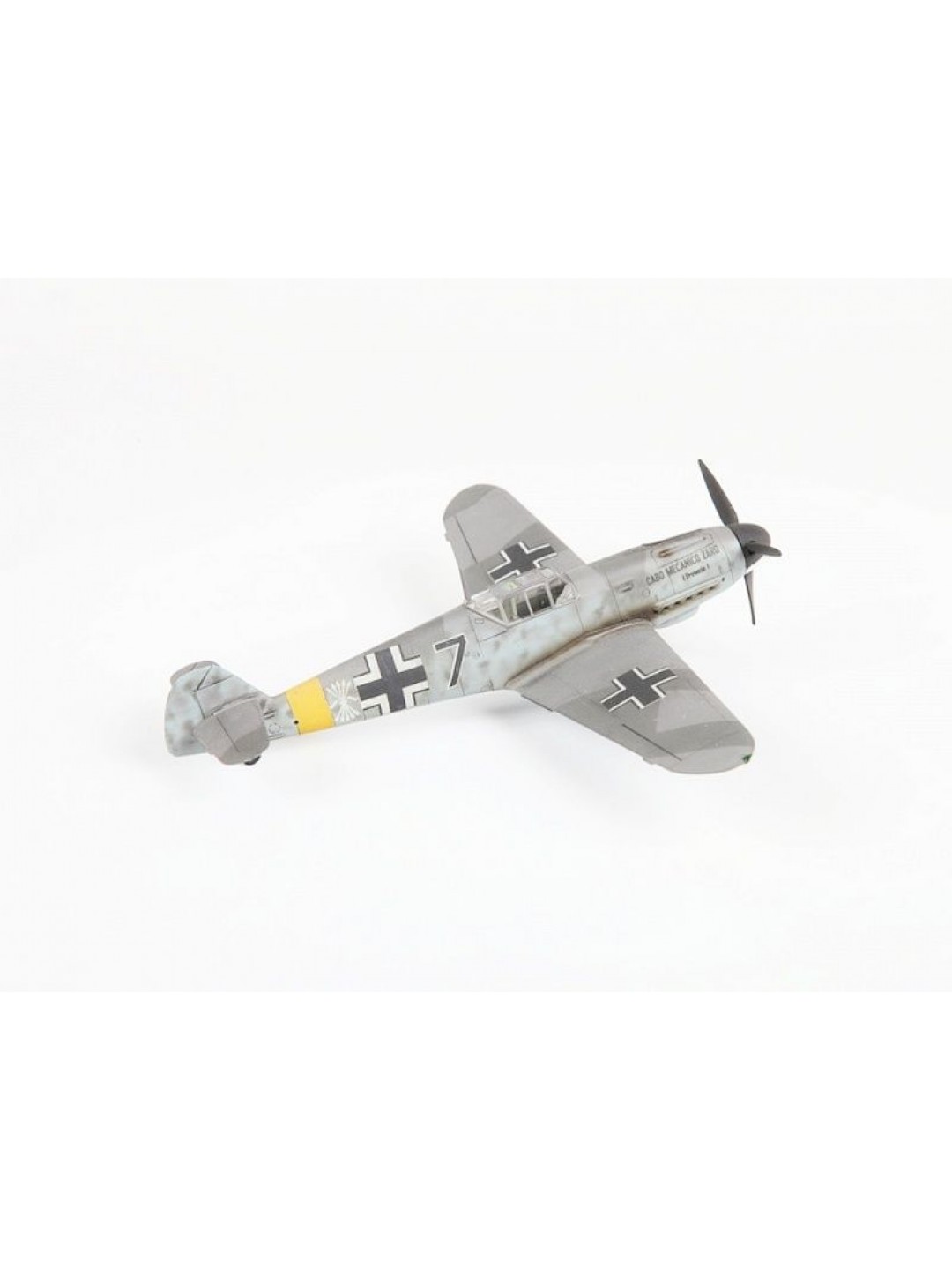 Сборная модель ZVEZDA Немецкий истребитель Мессершмитт Bf-109F2 (сборка без клея), 1/72