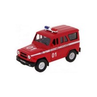 Машина Autotime "UAZ HUNTER" пожарная охрана 1:36 Машина Autotime "UAZ HUNTER" пожарная охрана 1:36