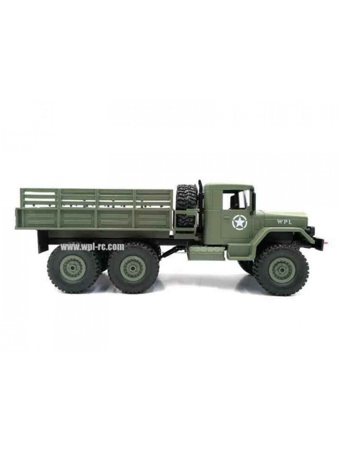 Радиоуправляемая машина WPL военный грузовик (зеленый) 6WD 2.4G 1/16 KIT