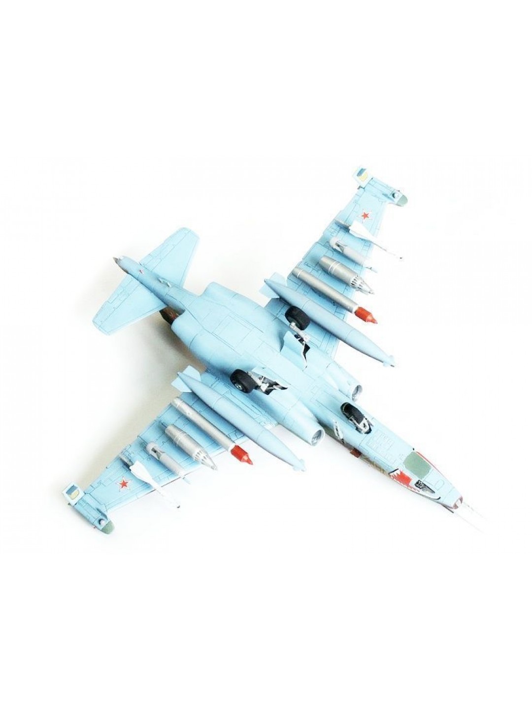 Сборная модель ZVEZDA Советский штурмовик Су-25, подарочный набор, 1/72