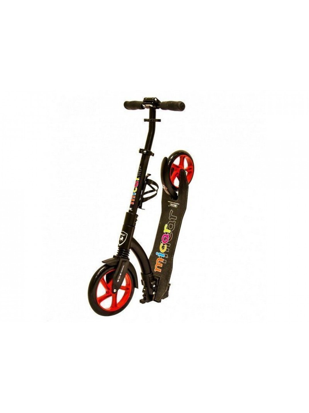 Самокат двухколесный Crosser (чёрный)