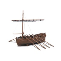 Сборная модель ZVEZDA Средневековая шлюпка, 1/72