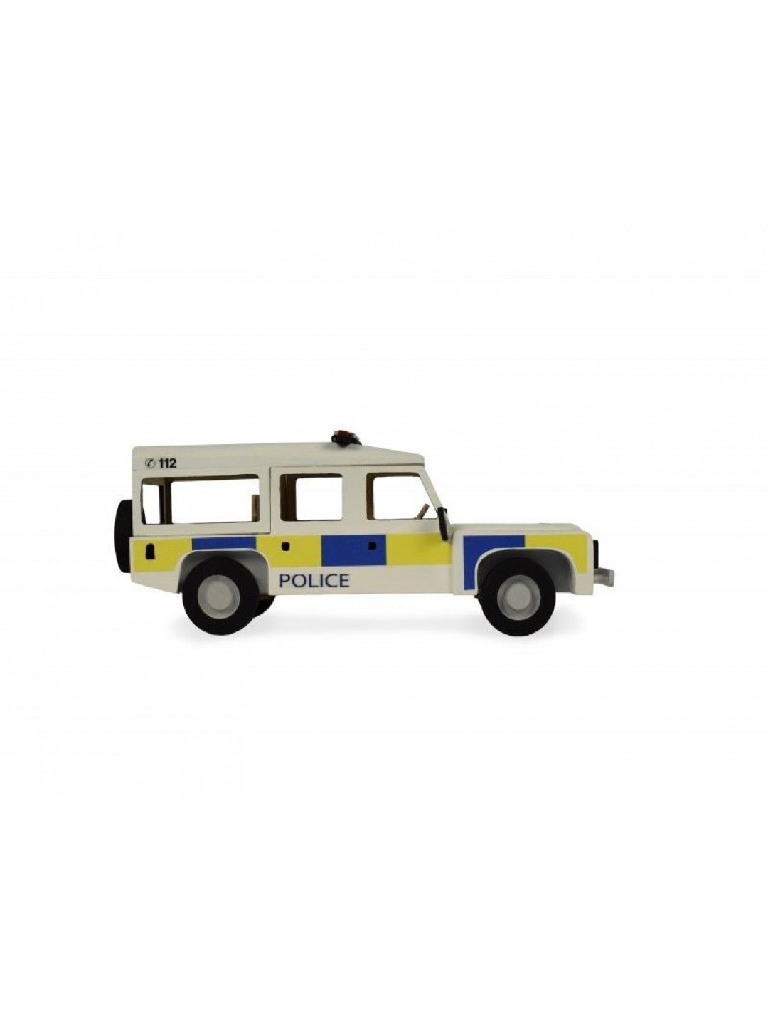 Сборная деревянная модель автомобиля Artesania Latina Land Rover ПОЛИЦИЯ