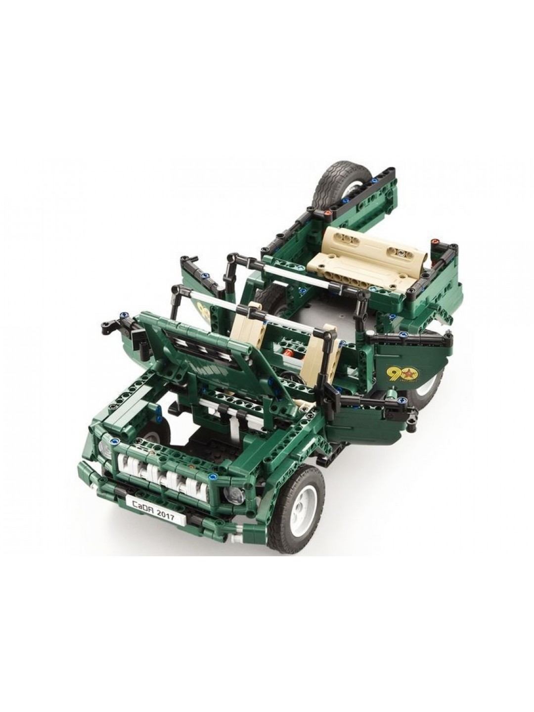 Р/У конструктор CaDA Technic Военный джип (561 деталь)
