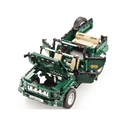 Р/У конструктор CaDA Technic Военный джип (561 деталь)