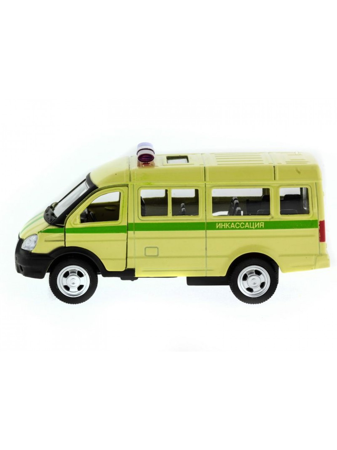 Машина "АВТОПАНОРАМА" инерц. "ГАЗель"(инкасация) 1/50, в/к 14,5*8*5,5 см