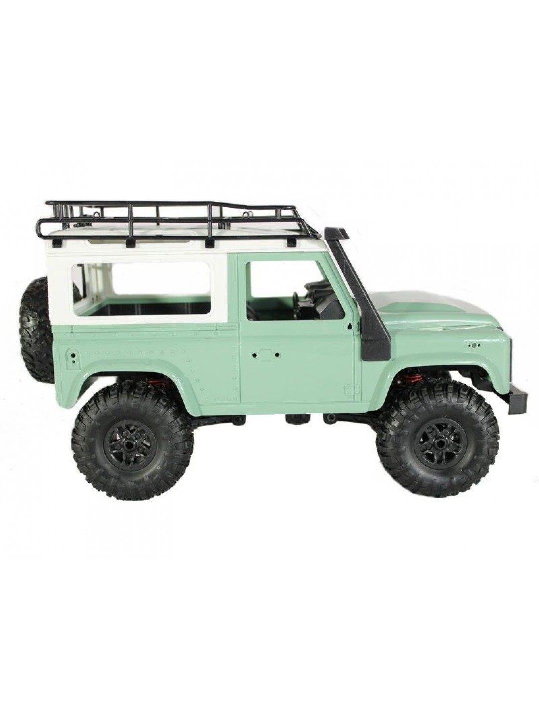 Радиоуправляемая машина MN MODEL английский внедорожник Defender (зеленый) 4WD 2.4G 1/12 RTR