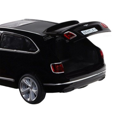 Машина "АВТОПАНОРАМА" Bentley Bentayga, черный, 1/34, свет, звук, инерция, в/к 17,5*13,5*9 см