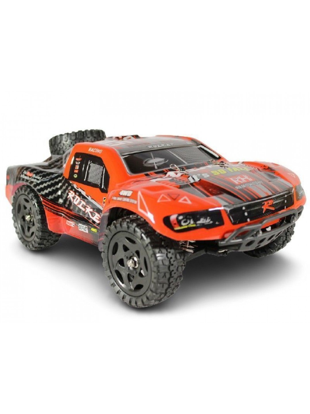 Радиоуправляемый шорт-корс Remo Hobby Rocket V2.0 (красный) 4WD 2.4G 1/16 RTR