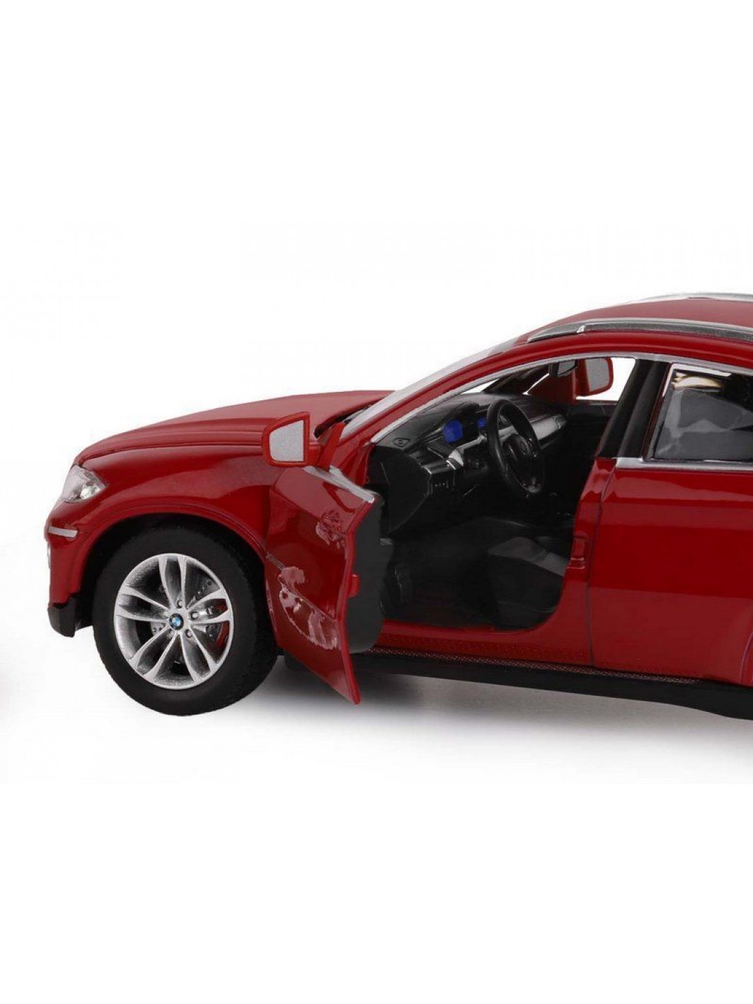 Машина "АВТОПАНОРАМА" BMW X6, бордовый, 1/26, в/к 24,5*12,5*10,5 см
