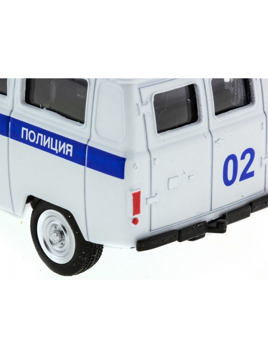 Машина "АВТОПАНОРАМА" инерц. УАЗ (ДПС) 1/50, в/к 12*7*5,5 см