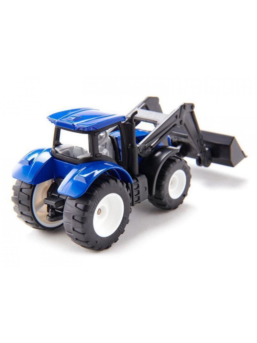 Трактор Siku 1396 New-Holland TTV 7150, с фронтальным погрузчиком, синий