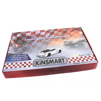 Машина Kinsmart 1:40 Lamborghini Sesto Elemento инерция (1/12шт) б/к