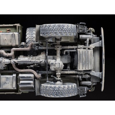 Сборная модель ZVEZDA Российский двухосный грузовой автомобиль К-4350, 1/35