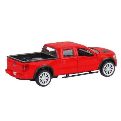 Машина "АВТОПАНОРАМА" Ford F-150 SVT Raptor-2, красный, 1/52, инерция, в/к 17,5*12,5*6,5 см