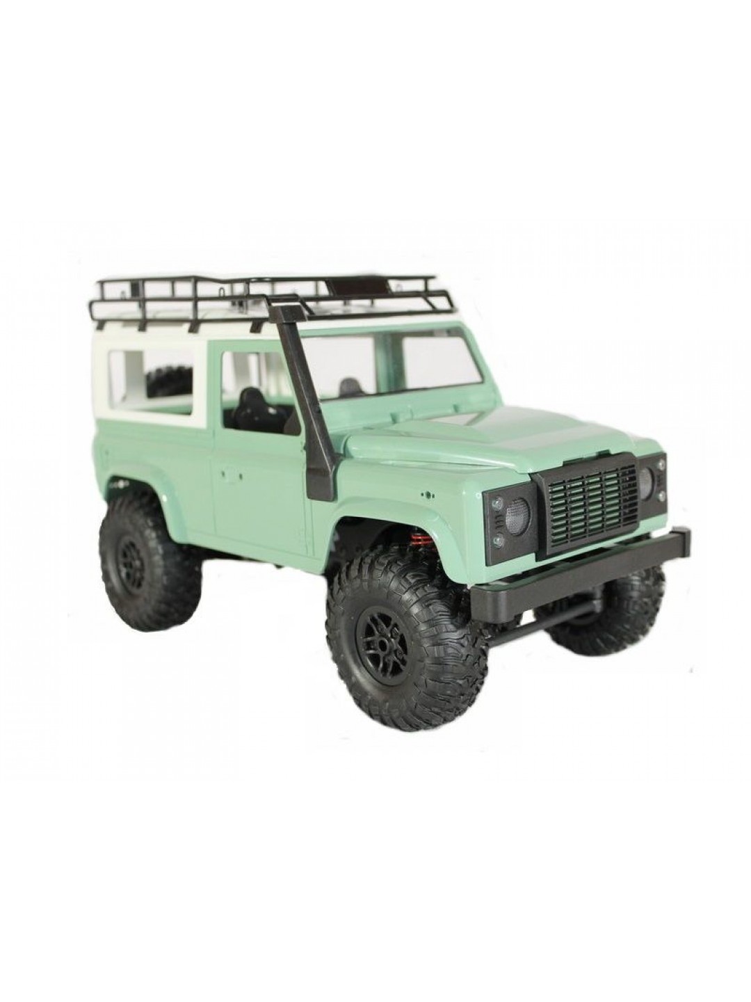 Радиоуправляемая машина MN MODEL английский внедорожник Defender (зеленый) 4WD 2.4G 1/12 RTR