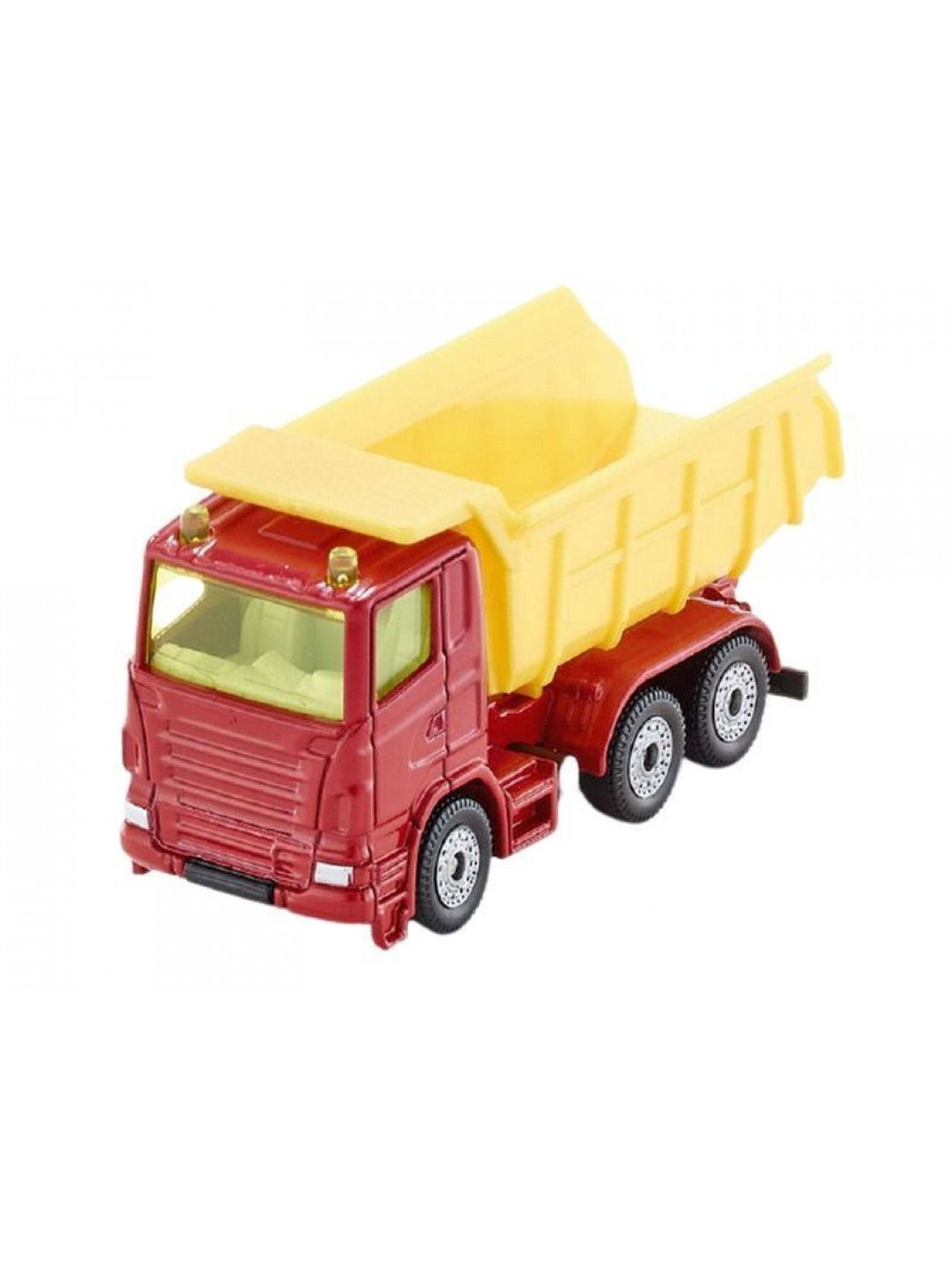 Грузовик Siku 1075 1/50, 9 см, красный/желтый