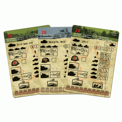 Настольная игра ZVEZDA Великая Отечественная война: Танковый бой