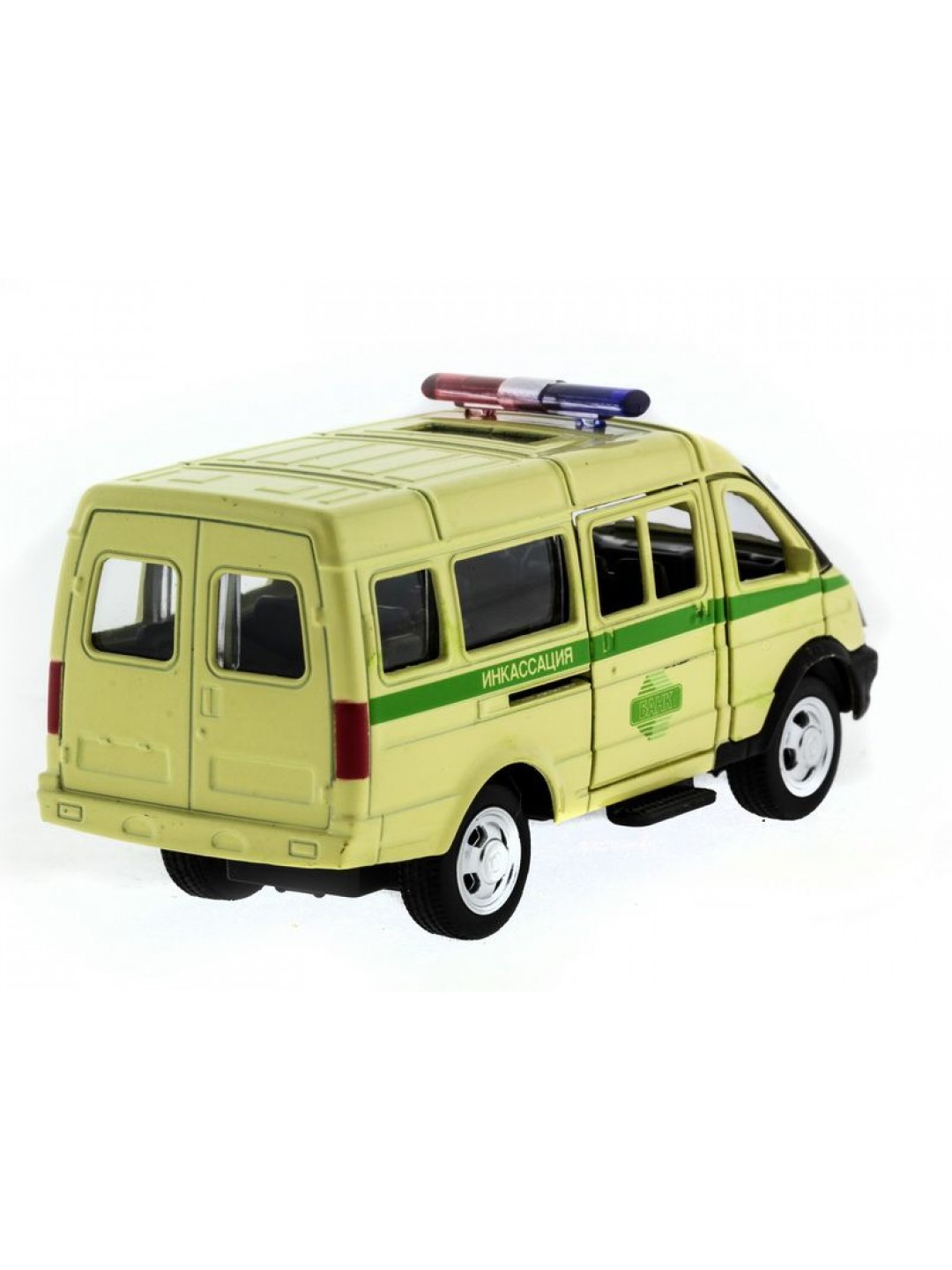 Машина "АВТОПАНОРАМА" инерц. "ГАЗель"(инкасация) 1/50, в/к 14,5*8*5,5 см