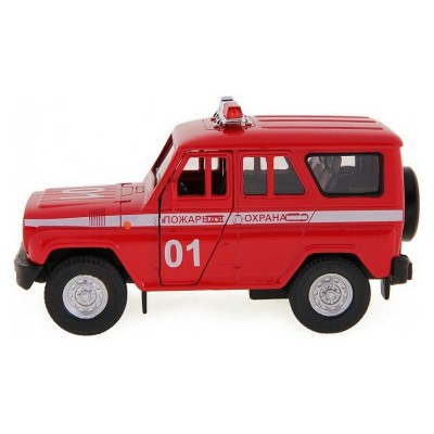 Машина Autotime "UAZ HUNTER" пожарная охрана 1:36