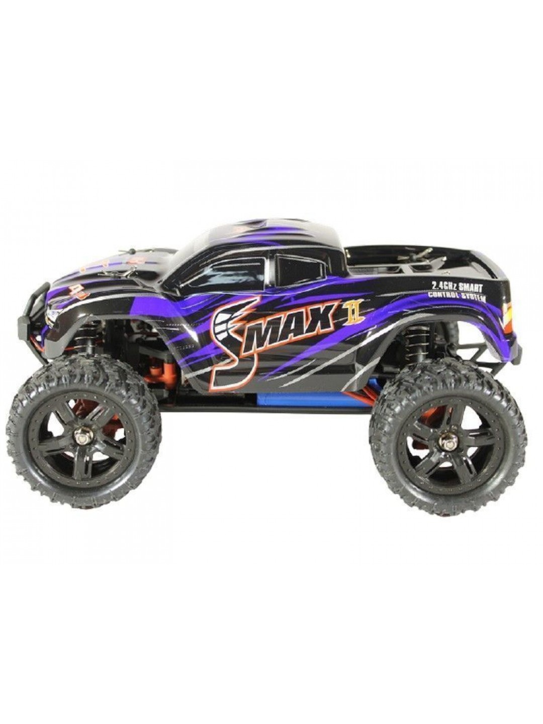 Радиоуправляемый монстр Remo Hobby SMAX UPGRADE V2.0 (синий) 4WD 2.4G 1/16 RTR