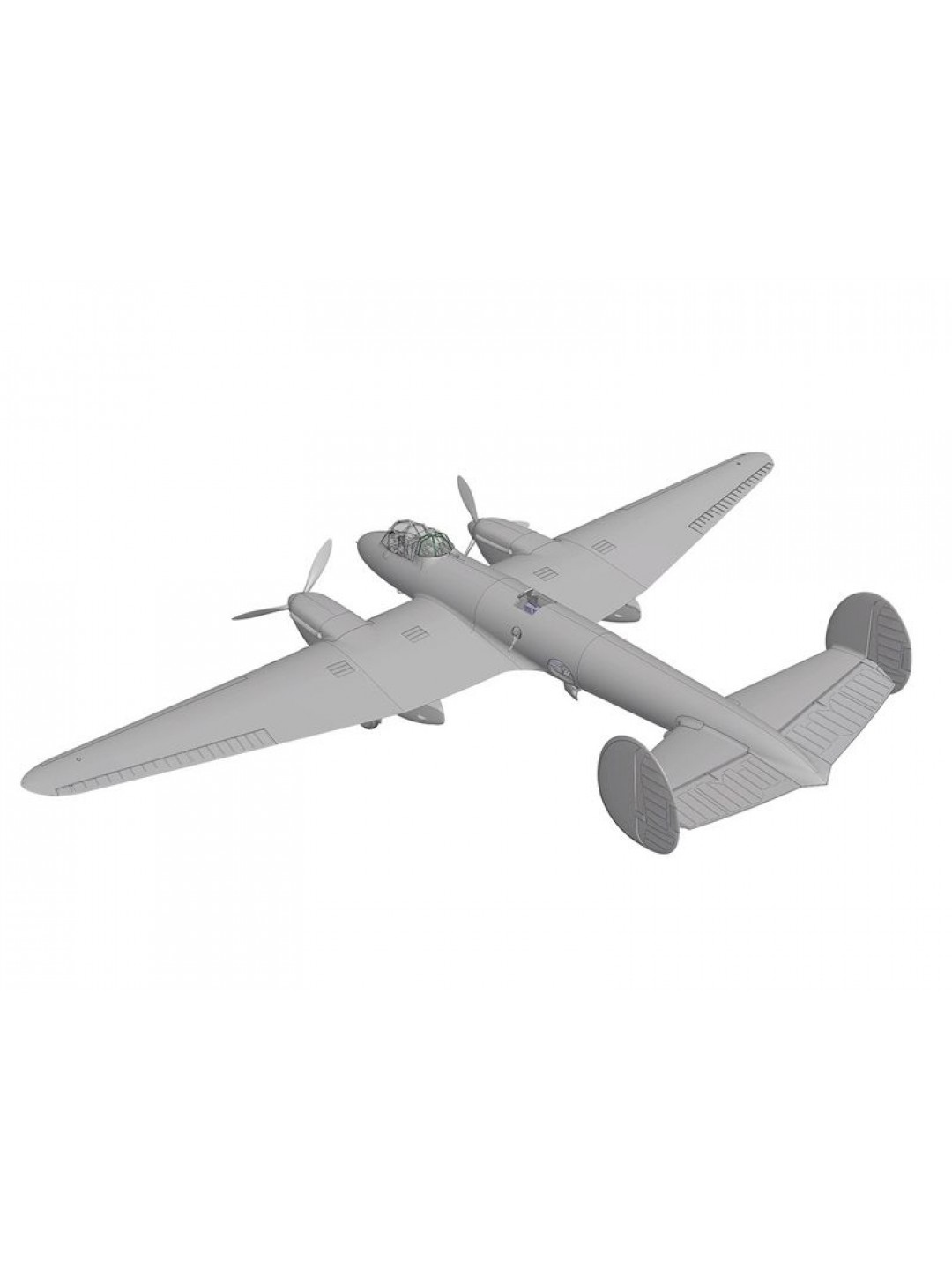 Сборная модель ZVEZDA Пикирующий бомбардировщик Пе-2, 1/48