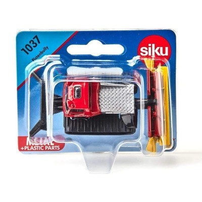 Вездеход Siku 1037 Pistenbully 600 1/87, 3.9 см, красный/серебристый