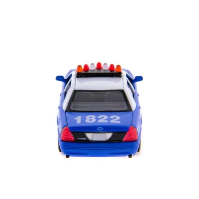 Машина Kinsmart "Ford Crown Victoria" (police) инерция (1/12шт) 1:42 б/к