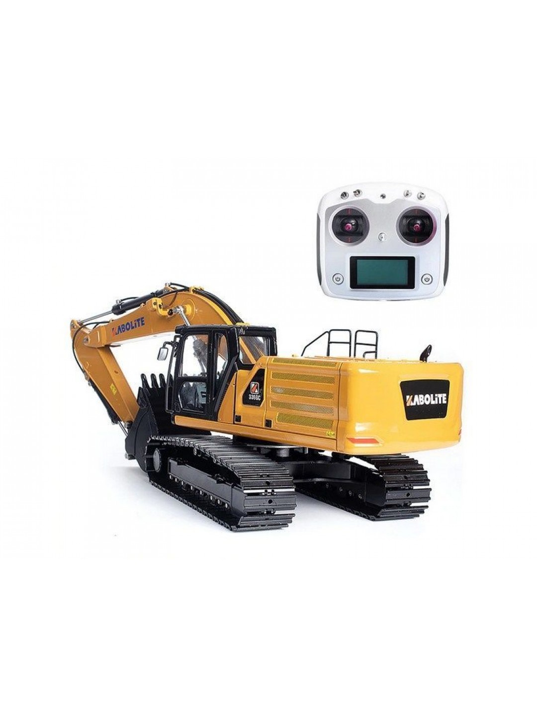 Радиоуправляемый экскаватор с гидравлической системой HUI NA TOYS 2.4G 22CH 1/16 RTR