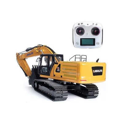Радиоуправляемый экскаватор с гидравлической системой HUI NA TOYS 2.4G 22CH 1/16 RTR